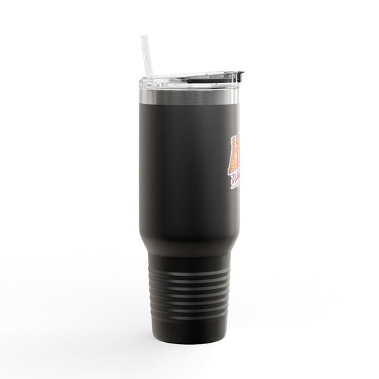 40oz Insulated Tumbler \ Hamilton Aggies Wrestling \ HAWG3