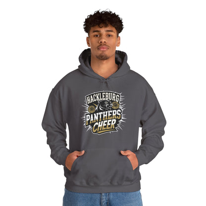 Adult Hoodie Sweatshirt \ Hackleburg Panthers Cheer \ HPC1