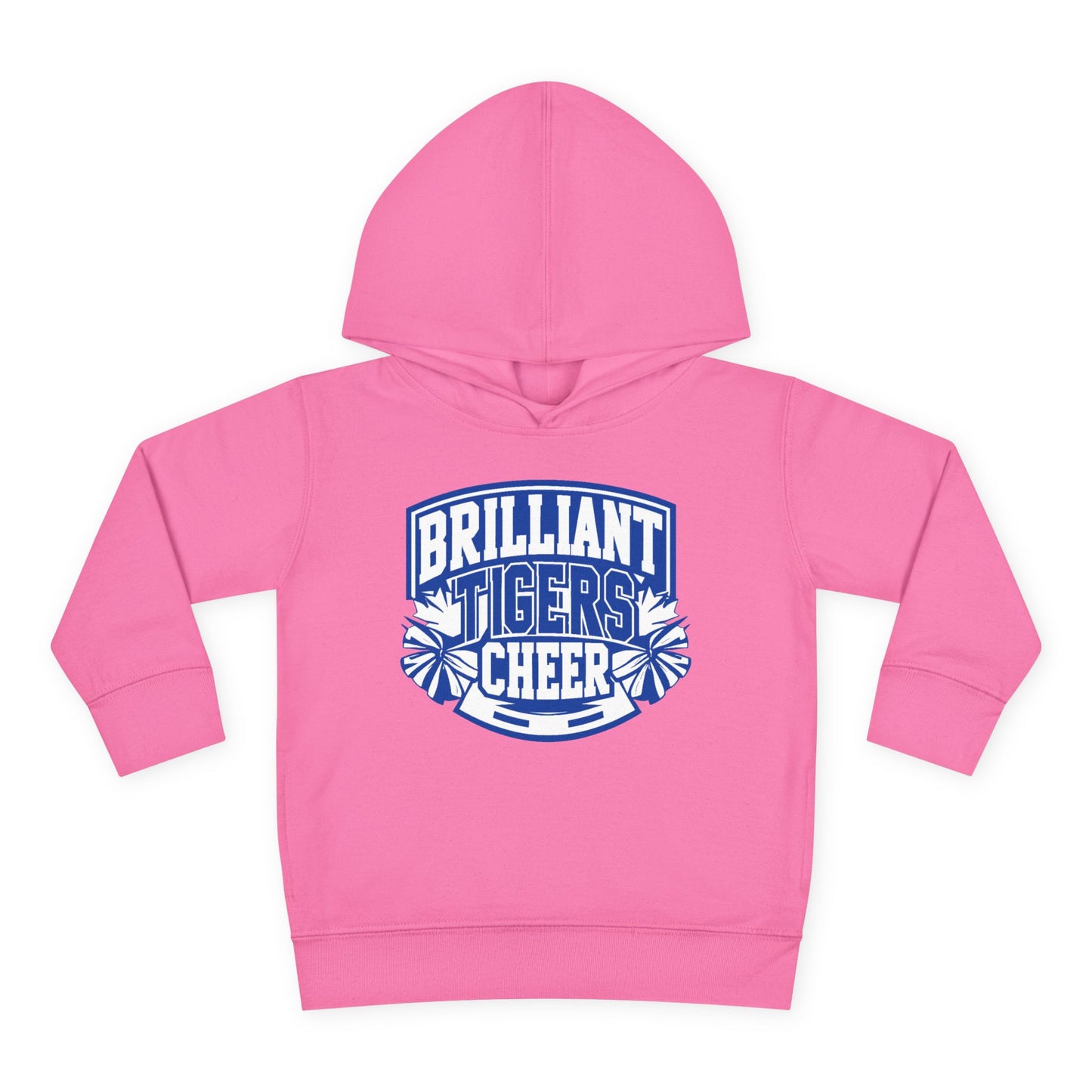 Toddler Hoodie Sweatshirt \ Brilliant Tigers Cheer \ BTC1