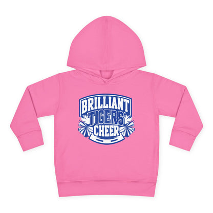 Toddler Hoodie Sweatshirt \ Brilliant Tigers Cheer \ BTC1