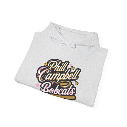 Adult Hoodie Sweatshirt \ Phill Campbell Bobcats \ PCBG1