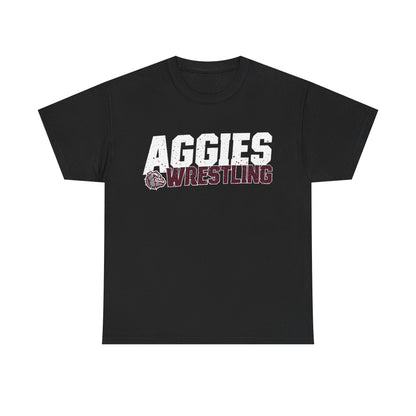 Adult Tee \ Hamilton Aggies Wrestling \ HAW3