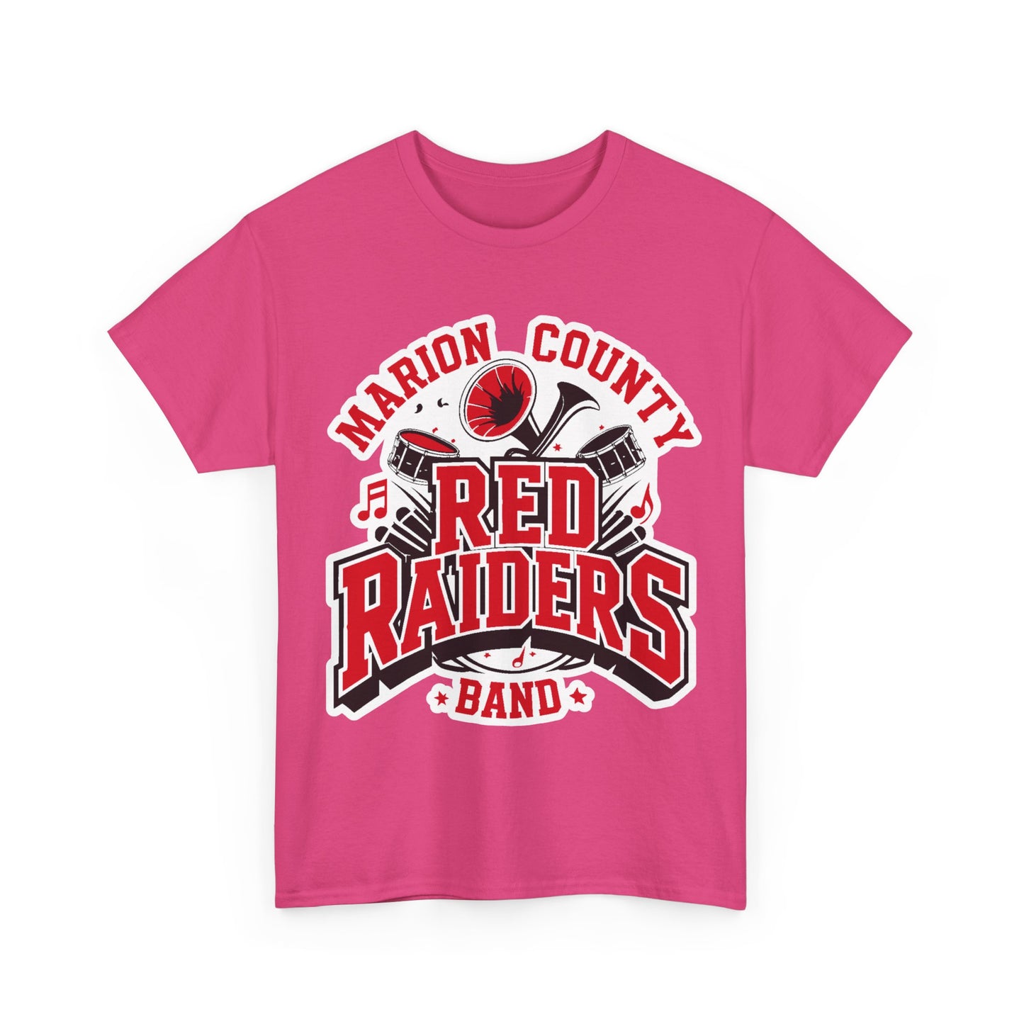 Adult Tee \ Marion County Red Raiders Band \ MCB2