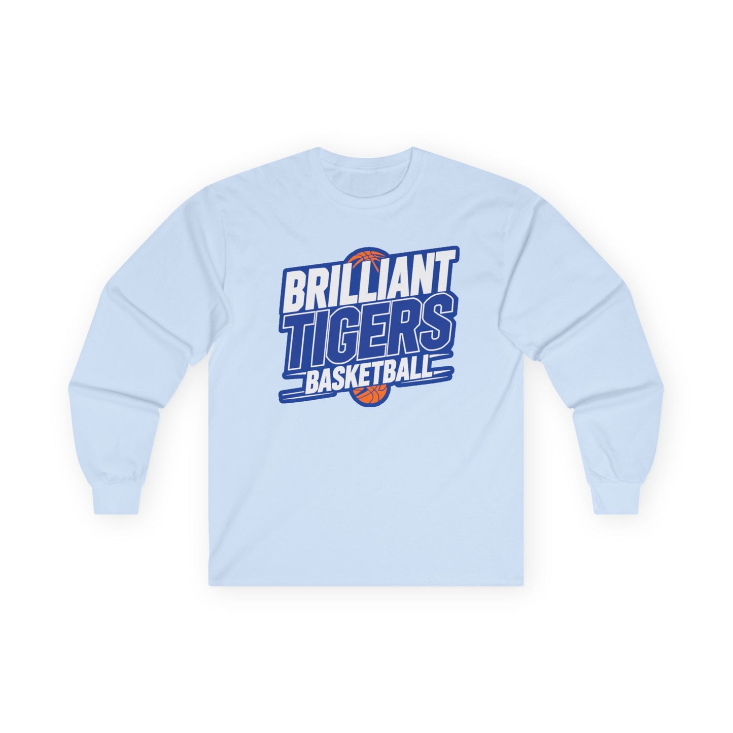 Long Sleeve Tee \ Brilliant Tigers Basketball \ BTBK1
