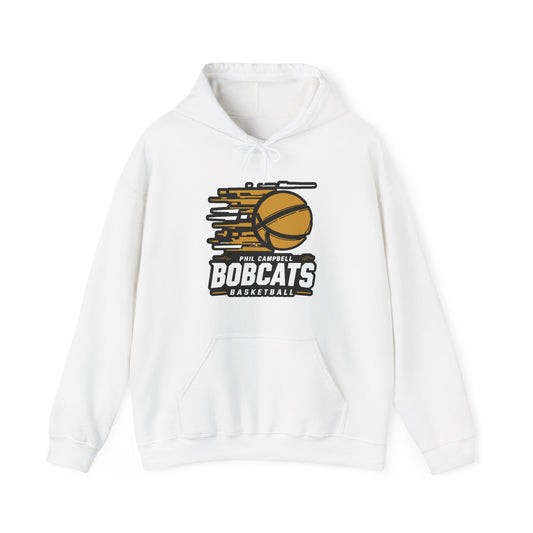 Adult Hoodie Sweatshirt \ Phil Campbell Bobcats Basketball \ PCBBK2