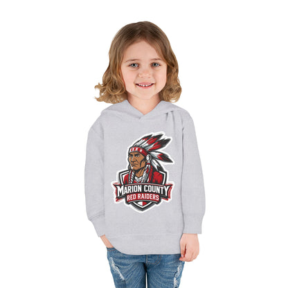 Toddler Hoodie Sweatshirt \ Marion County Red Raiders \ MC2