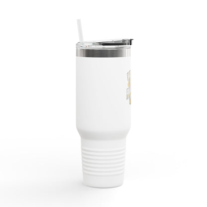 40oz Insulated Tumbler \ Hackleburg Panthers Cheer \ HPC1