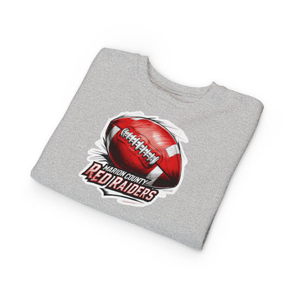 Toddler Crewneck Sweatshirt \ Marion County Red Raiders Football \ MCF1