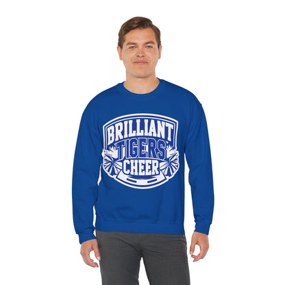 Adult Crewneck Sweatshirt \ Brilliant Tigers Cheer \ BTC1