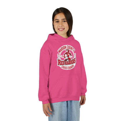 Youth Hoodie Sweatshirt \ Marion County Red Raiders Cross-Country \ MCCC2