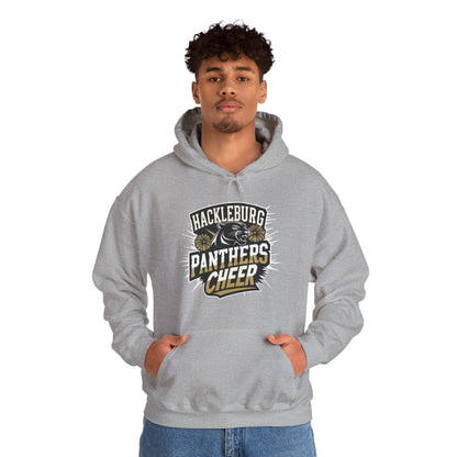Adult Hoodie Sweatshirt \ Hackleburg Panthers Cheer \ HPC1