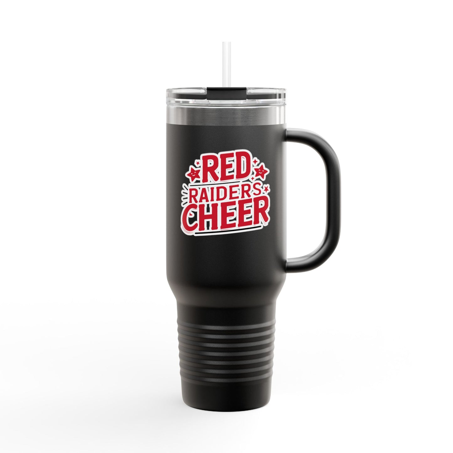 40oz Insulated Tumbler \ Marion County Red Raiders Cheer \ MCC2