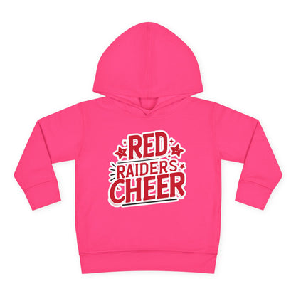 Toddler Hoodie Sweatshirt \ Marion County Red Raiders Cheer \ MCC2