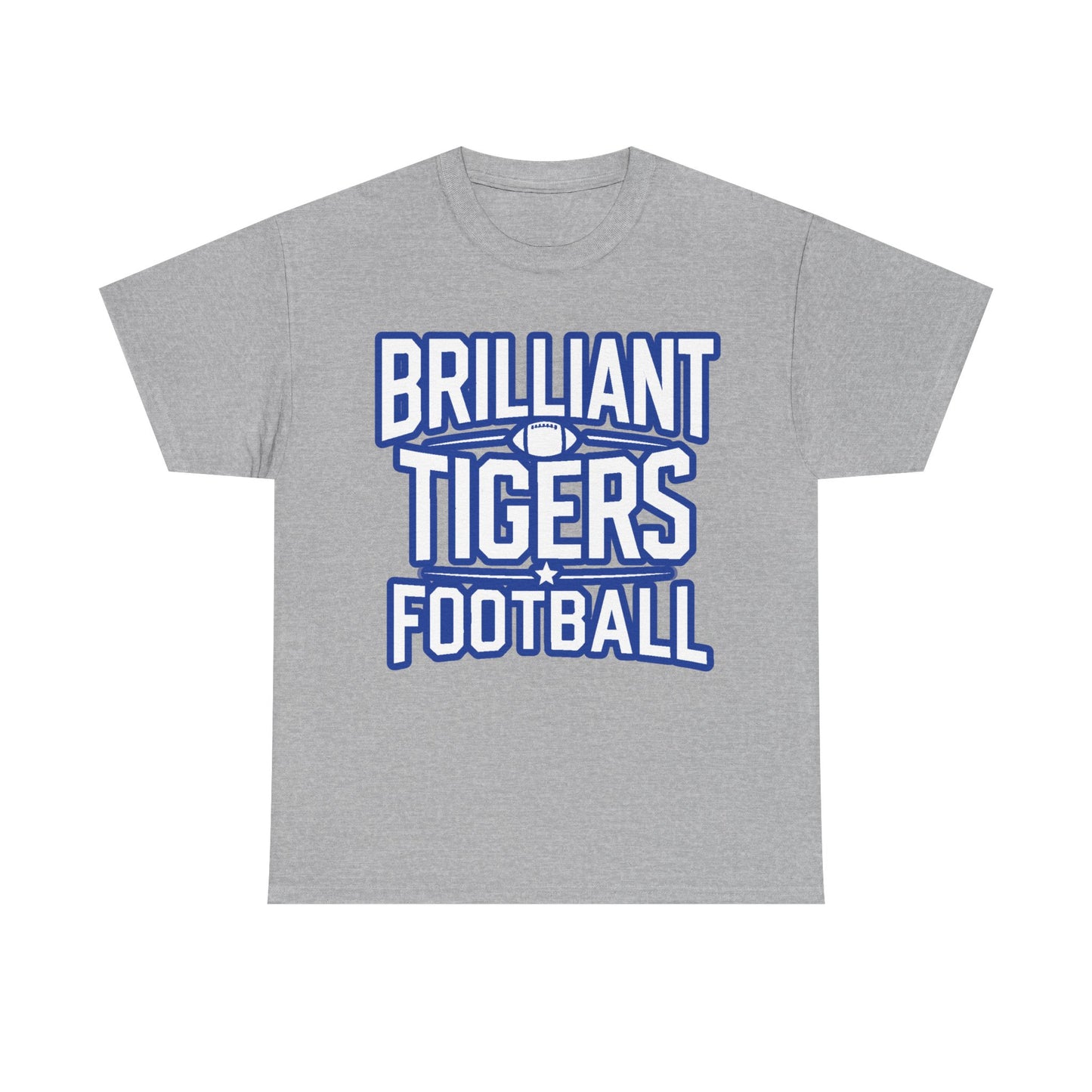 Adult Tee \ Brilliant Tigers Football \ BTF1