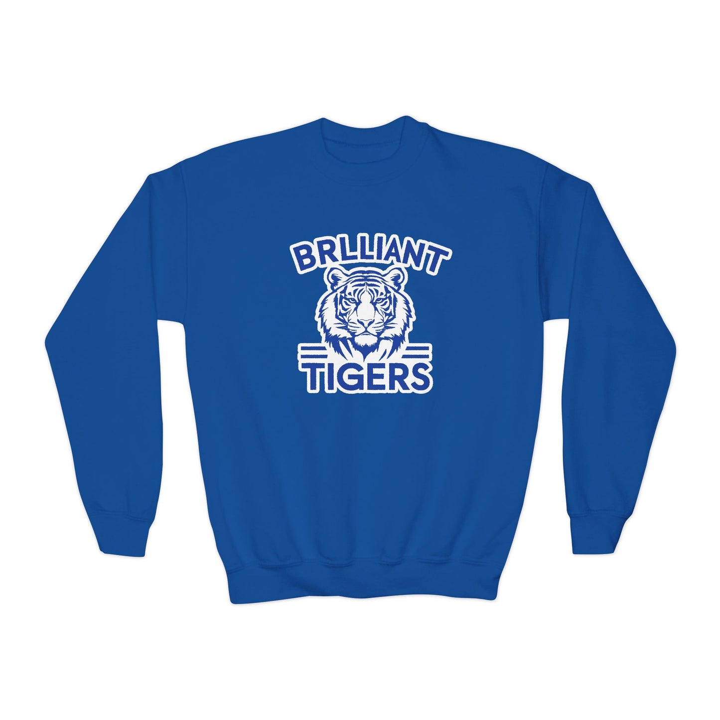 Youth Crewneck Sweatshirt \ Brilliant Tigers \ BT1