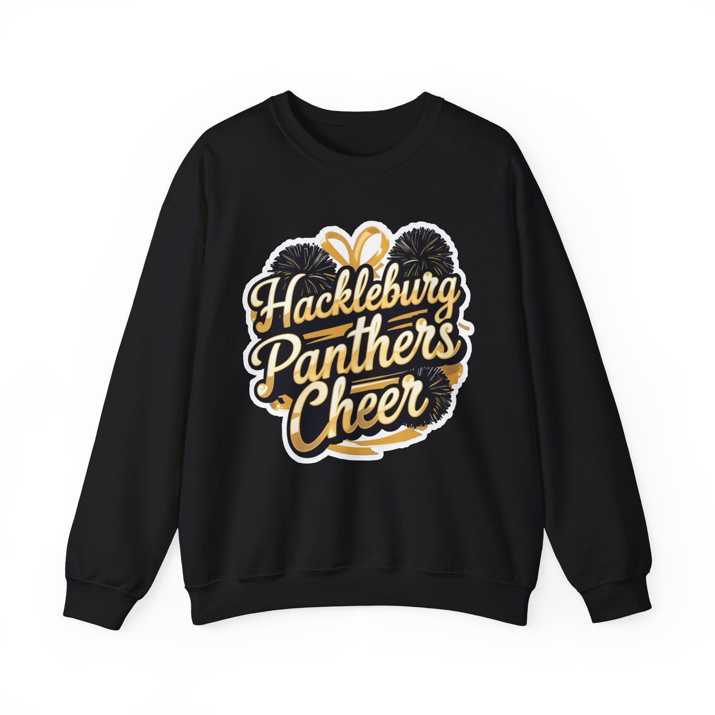 Adult Crewneck Sweatshirt \ Hackleburg Panthers Cheer \ HPC2