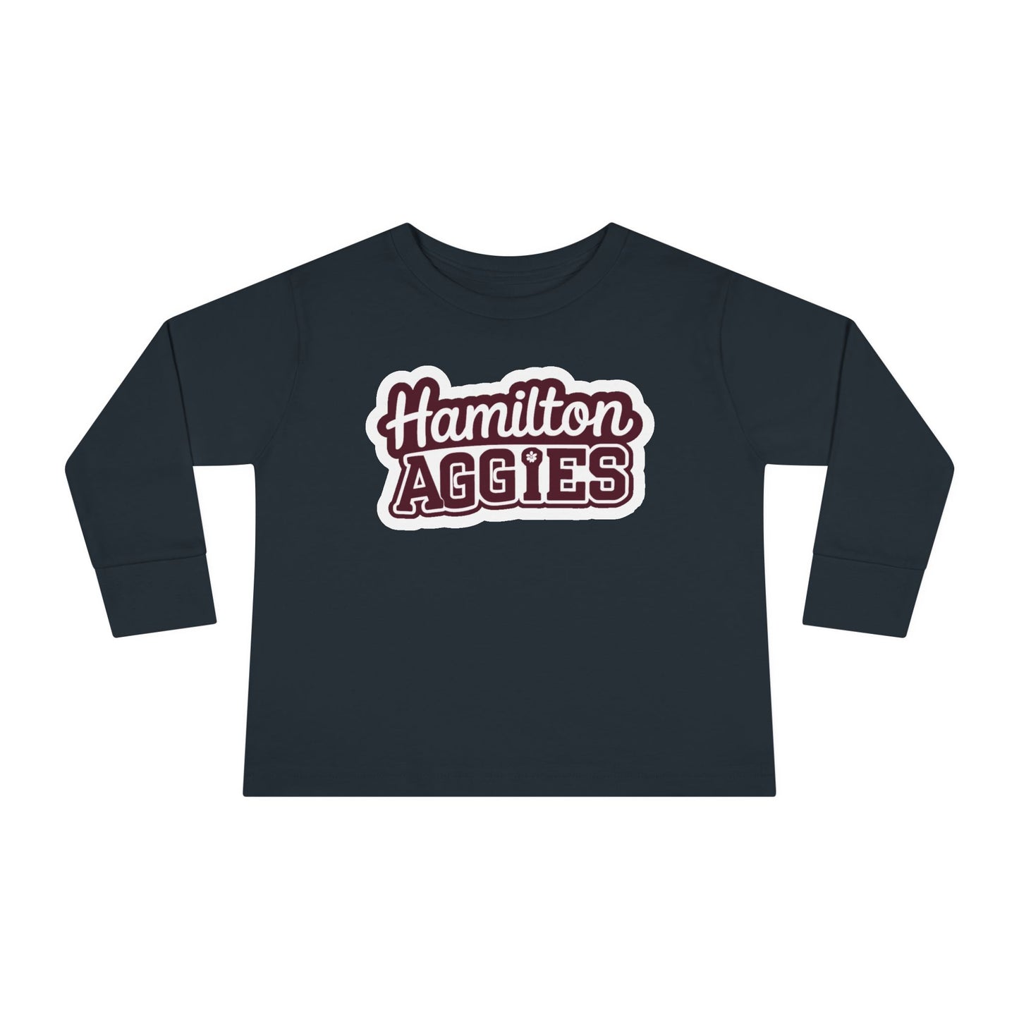 Toddler Long Sleeve Tee \ Hamilton Aggies \ HAG2