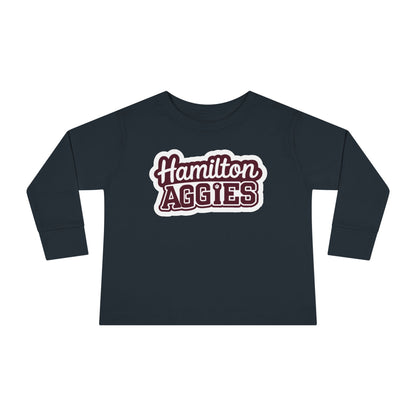 Toddler Long Sleeve Tee \ Hamilton Aggies \ HAG2