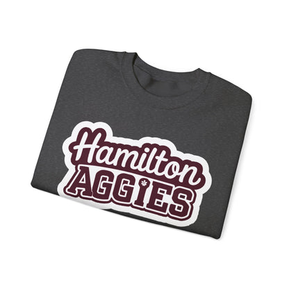 Adult Crewneck Sweatshirt \ Hamilton Aggies \ HAG2