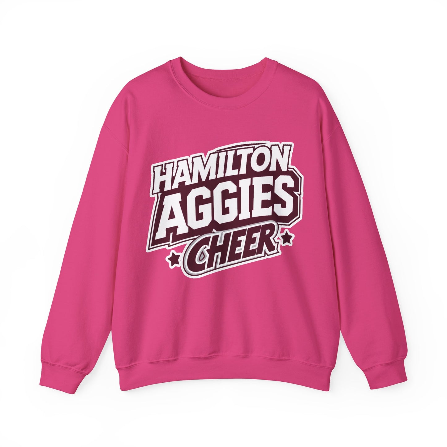 Adult Crewneck Sweatshirt \ Hamilton Aggies Cheer \ HAC1
