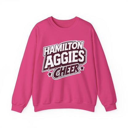 Adult Crewneck Sweatshirt \ Hamilton Aggies Cheer \ HAC1