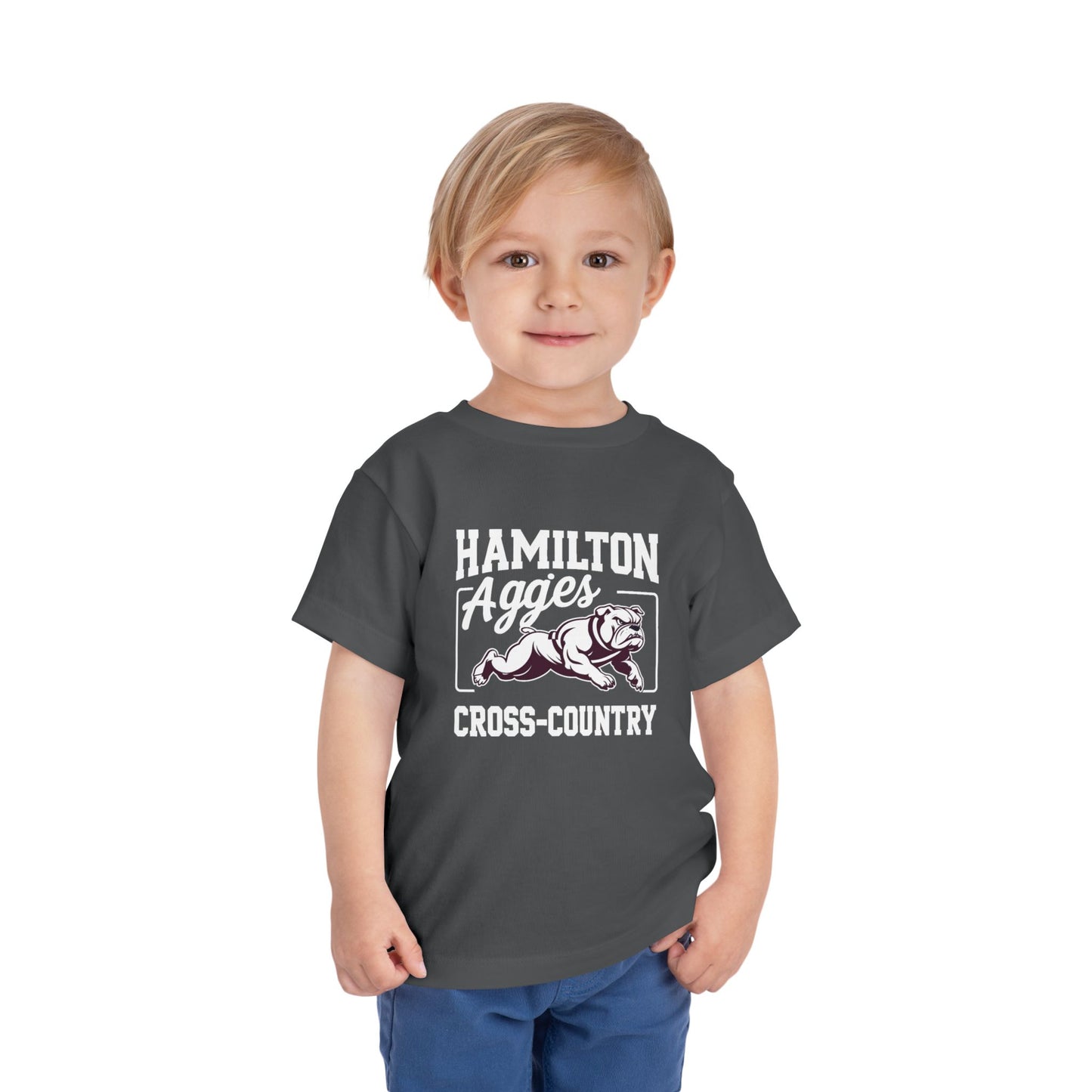 Toddler Tee \ Hamilton Aggies Cross-Country \ HCC2