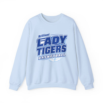 Adult Crewneck Sweatshirt \ Brilliant Tigers Basketball \ BTBKG2