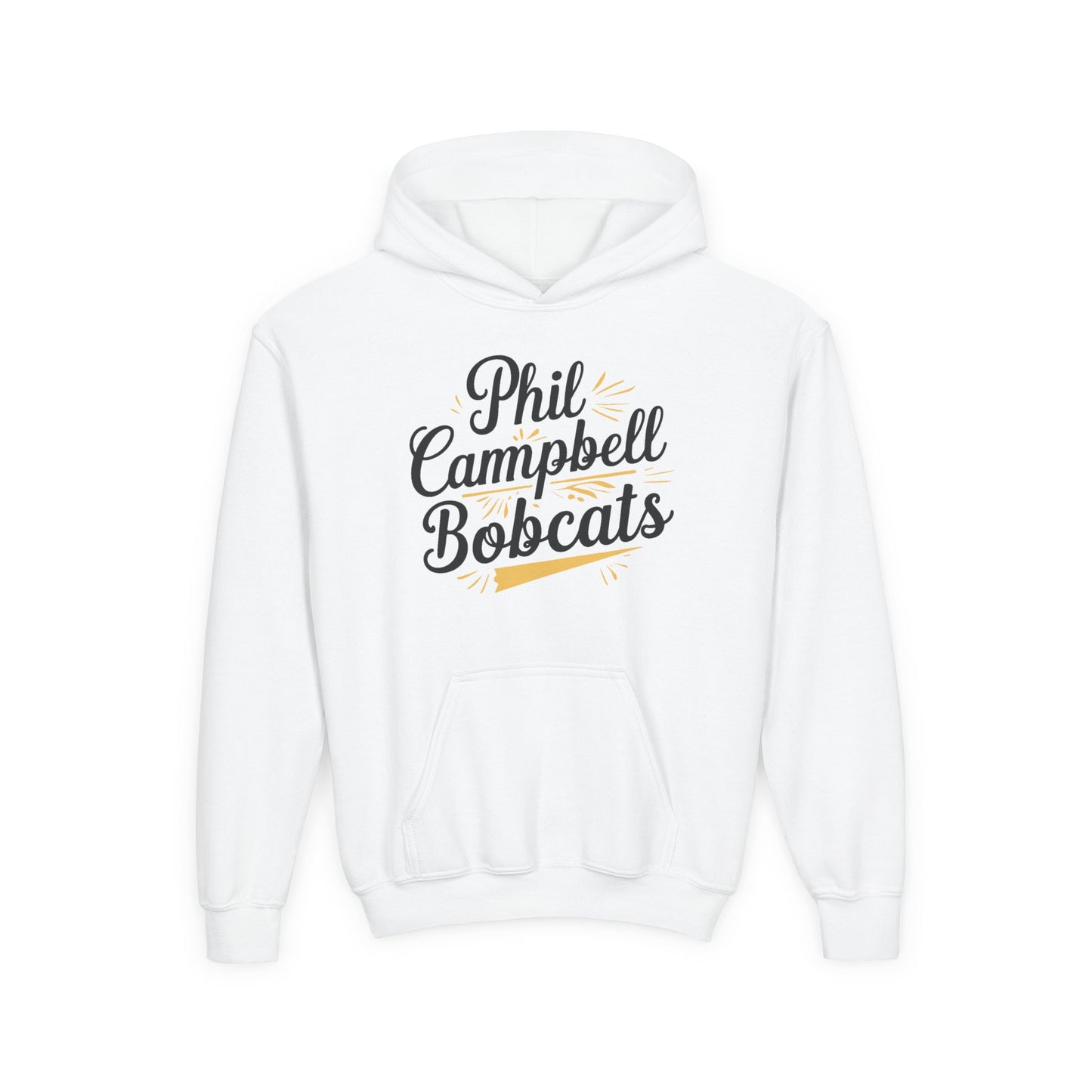 Youth Hoodie Sweatshirt \ Phil Campbell Bobcats \ PCBG2