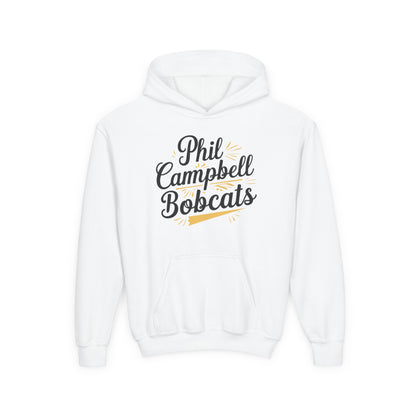 Youth Hoodie Sweatshirt \ Phil Campbell Bobcats \ PCBG2