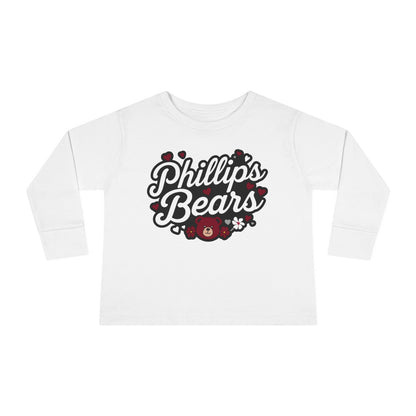 Toddler Long Sleeve Tee \ Phillip's Bears \ PBG1