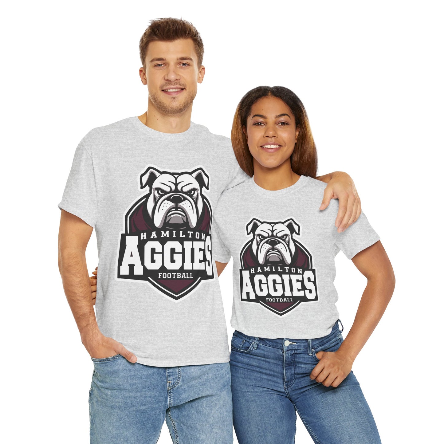 Adult Tee \ Hamilton Aggies Football \ HAF2
