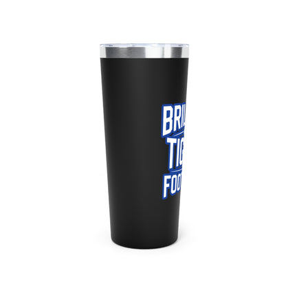 22oz Copper Insulated Tumbler \ Brilliant Tigers Football \ BTF1
