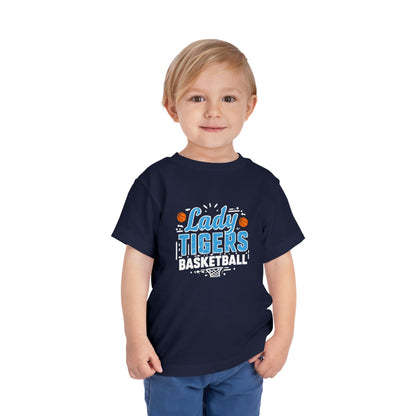 Toddler Tee \ Brilliant Tigers Basketball \ BTBKG1