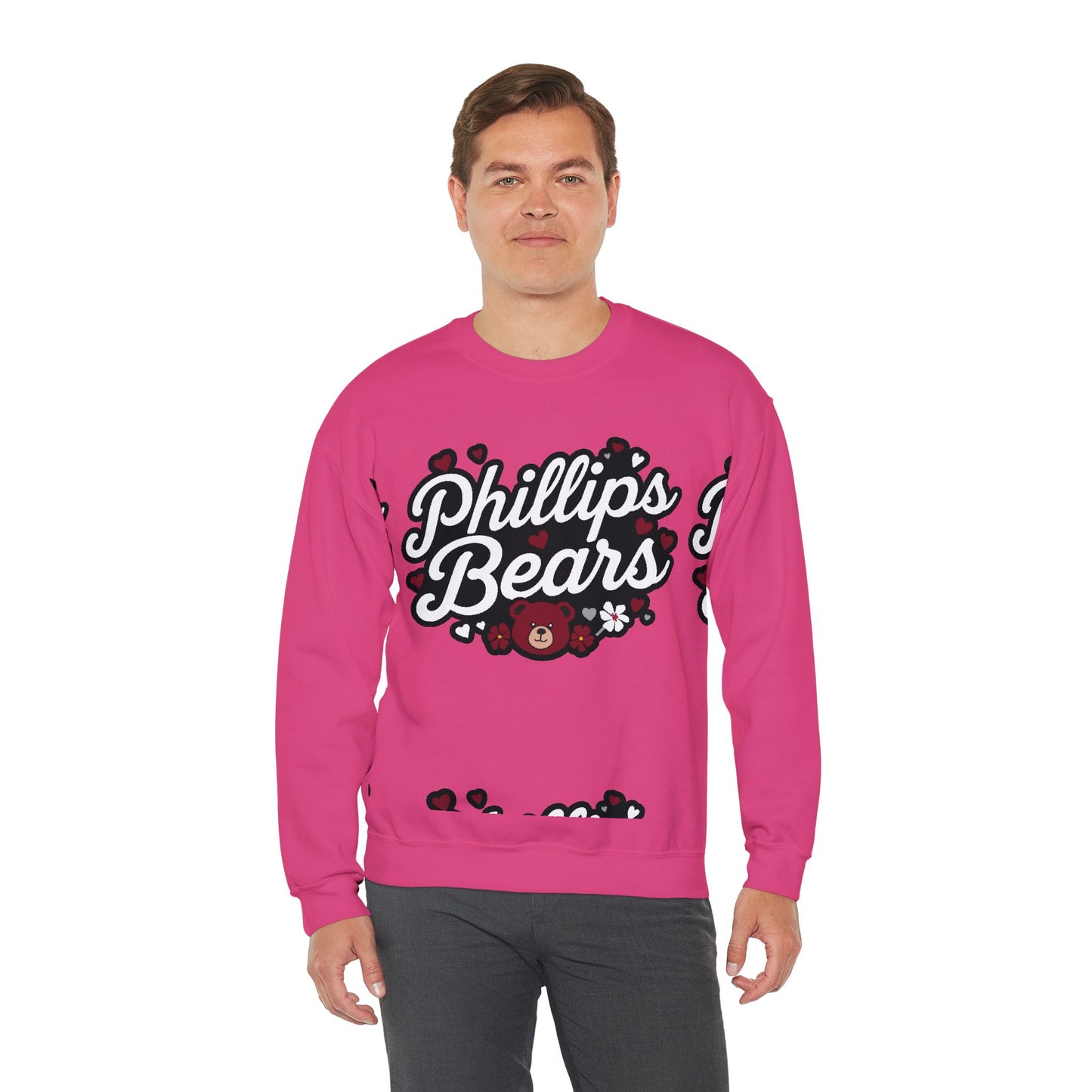 Adult Crewneck Sweatshirt \ Phillip's Bears \ PBG1
