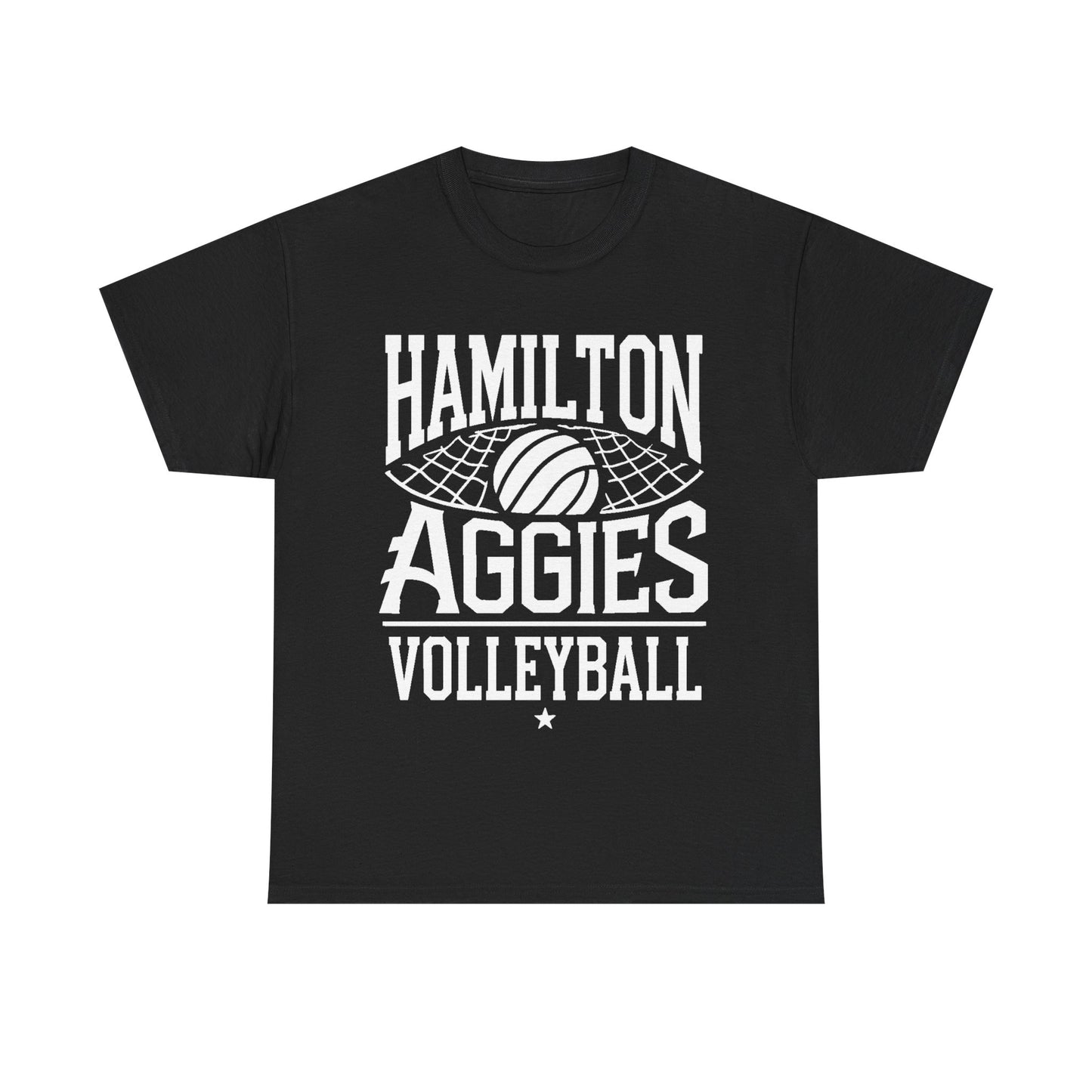 Adult Tee \ Hamilton Aggies Volleyball \ HAV2