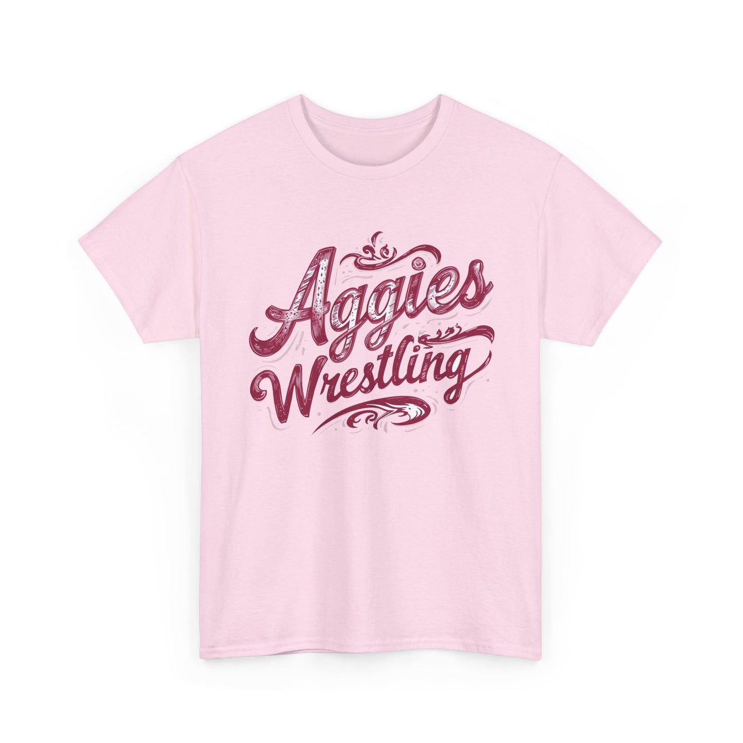 Adult Tee \ Hamilton Aggies Wrestling \ HAWG2