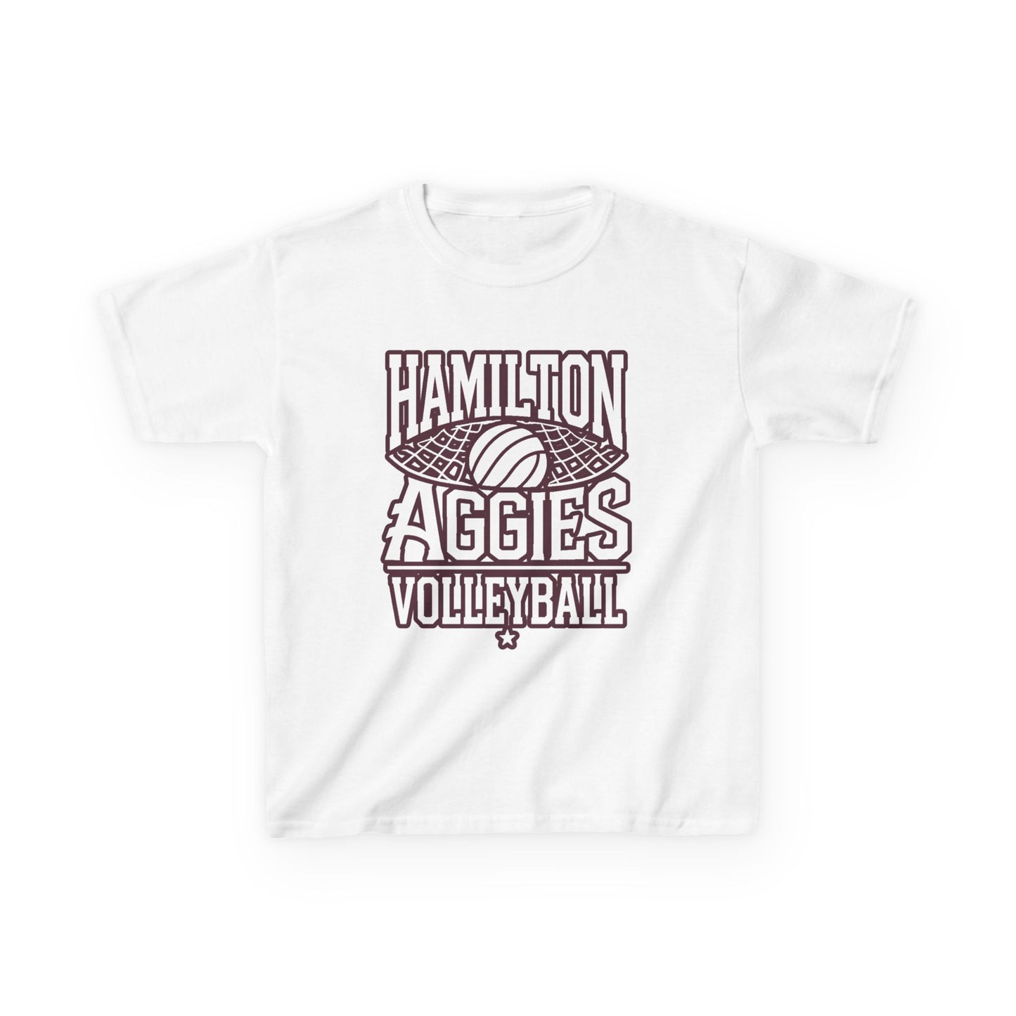 Youth Tee \ Hamilton Aggies Volleyball \ HAV2