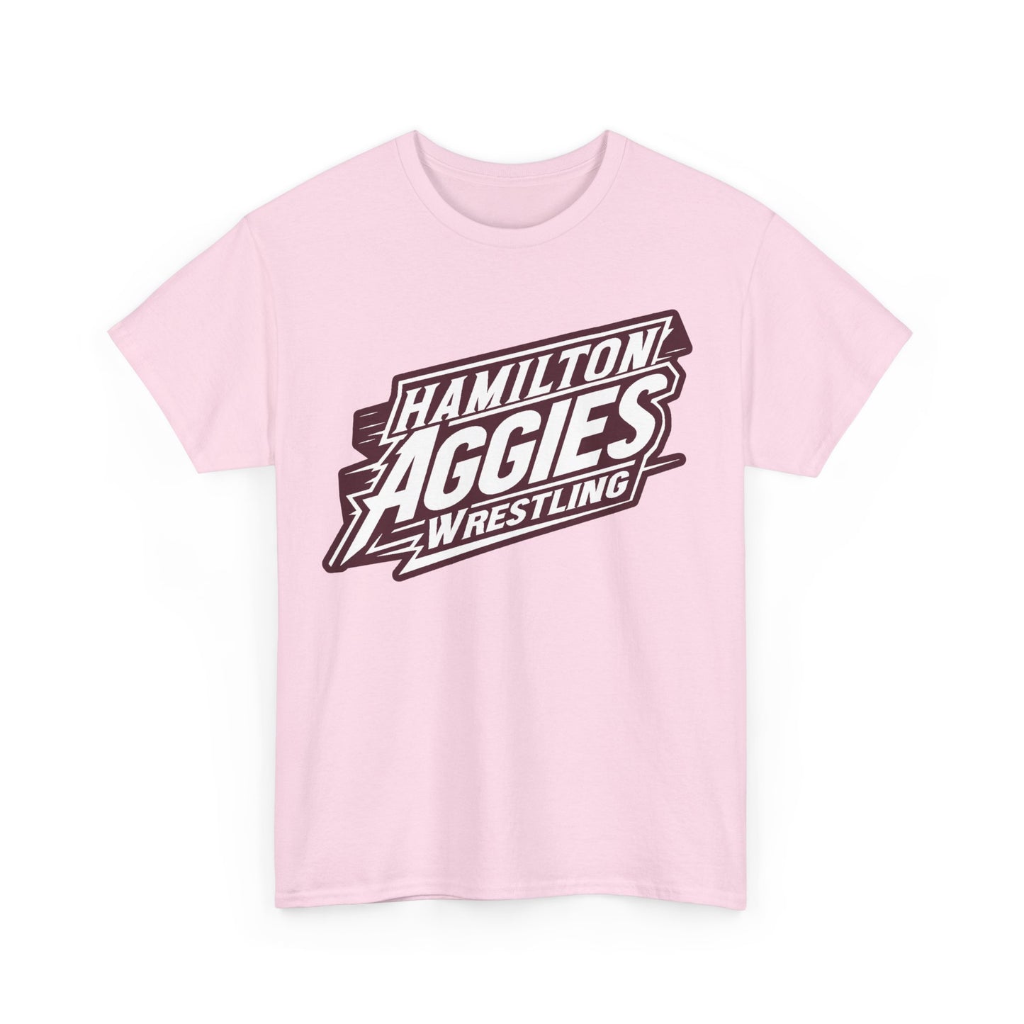 Adult Tee \ Hamilton Aggies Wrestling \ HAW1