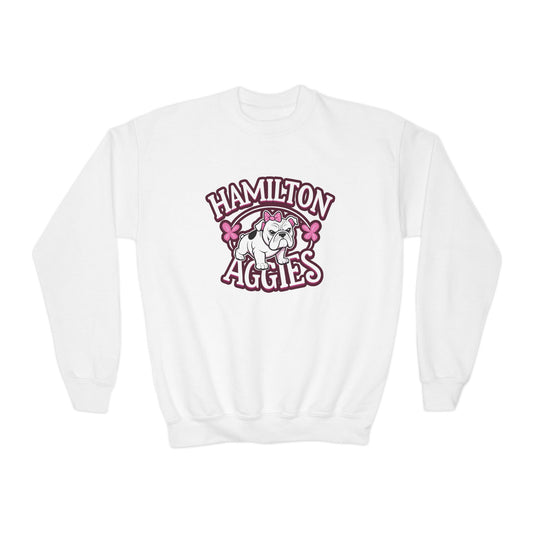Youth Crewneck Sweatshirt \ Hamilton Aggies \ HAG4