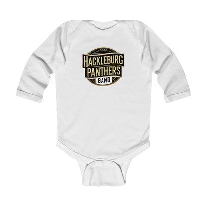 Long Sleeve Baby Bodysuit \ Hackleburg Panthers Band \ HPB2