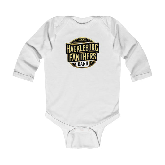 Long Sleeve Baby Bodysuit \ Hackleburg Panthers Band \ HPB2