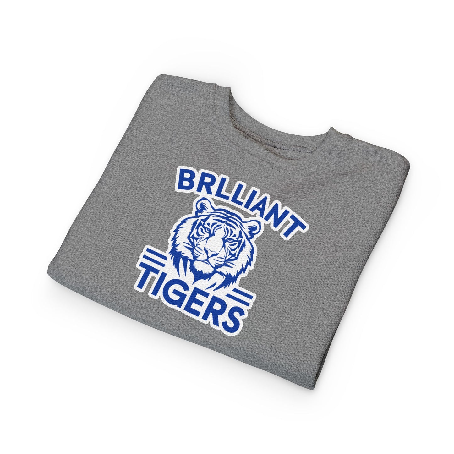 Toddler Crewneck Sweatshirt \ Brilliant Tigers \ BT1