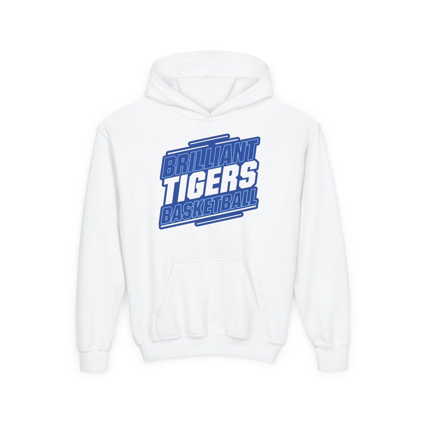Youth Hoodie Sweatshirt \ Brilliant Tigers Basketball \ BTBK2