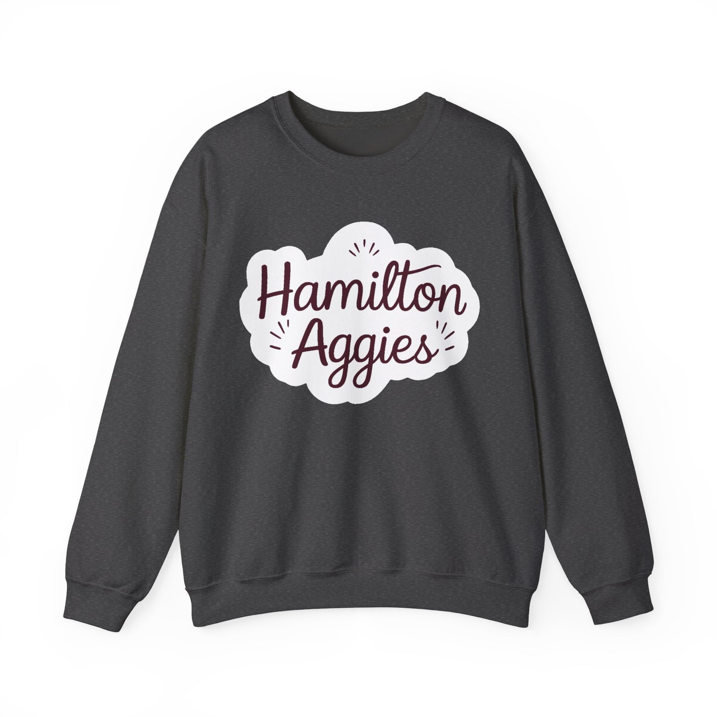 Adult Crewneck Sweatshirt \ Hamilton Aggies \ HAG1