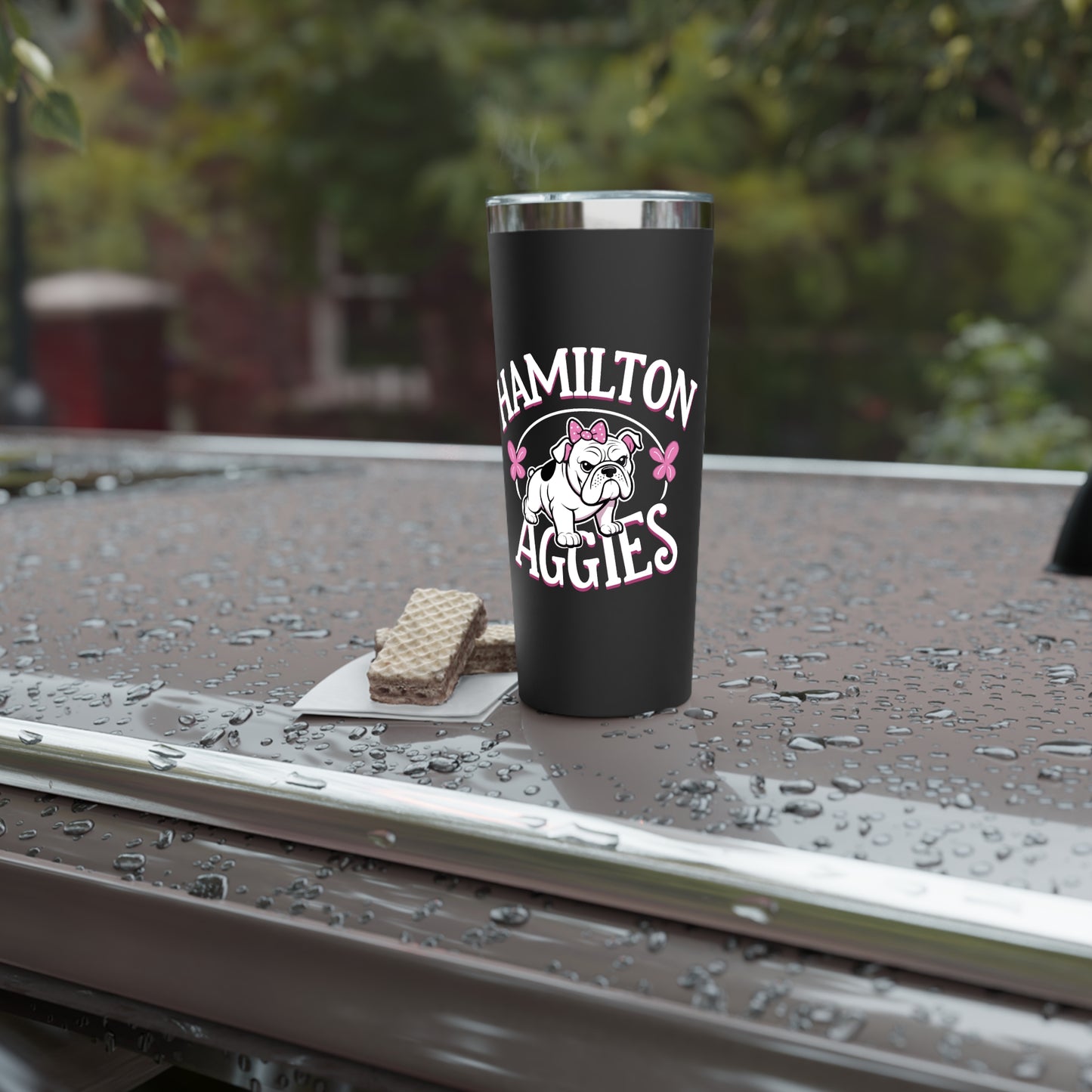 22oz Copper Insulated Tumbler \ Hamilton Aggies \ HAG4