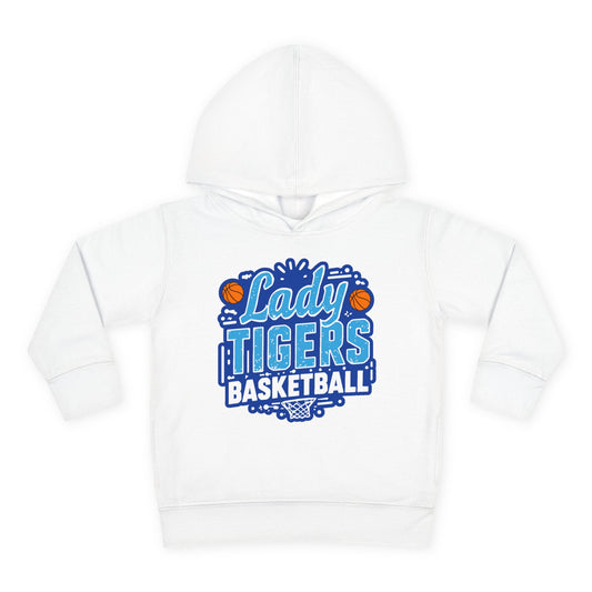 Toddler Hoodie Sweatshirt \ Brilliant Tigers Basketball \ BTBKG1