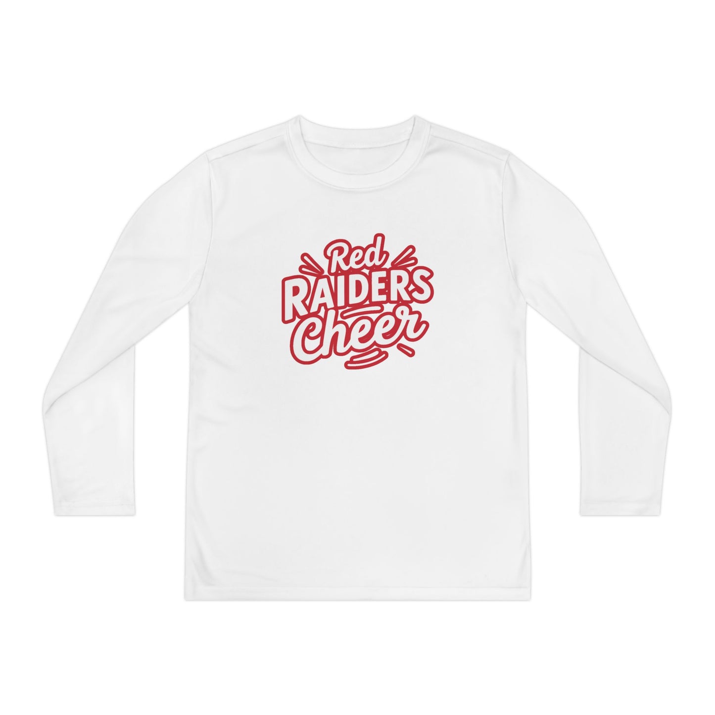 Youth Long Sleeve Tee \ Marion County Red Raiders Cheer \ MCC1
