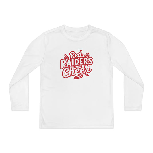 Youth Long Sleeve Tee \ Marion County Red Raiders Cheer \ MCC1