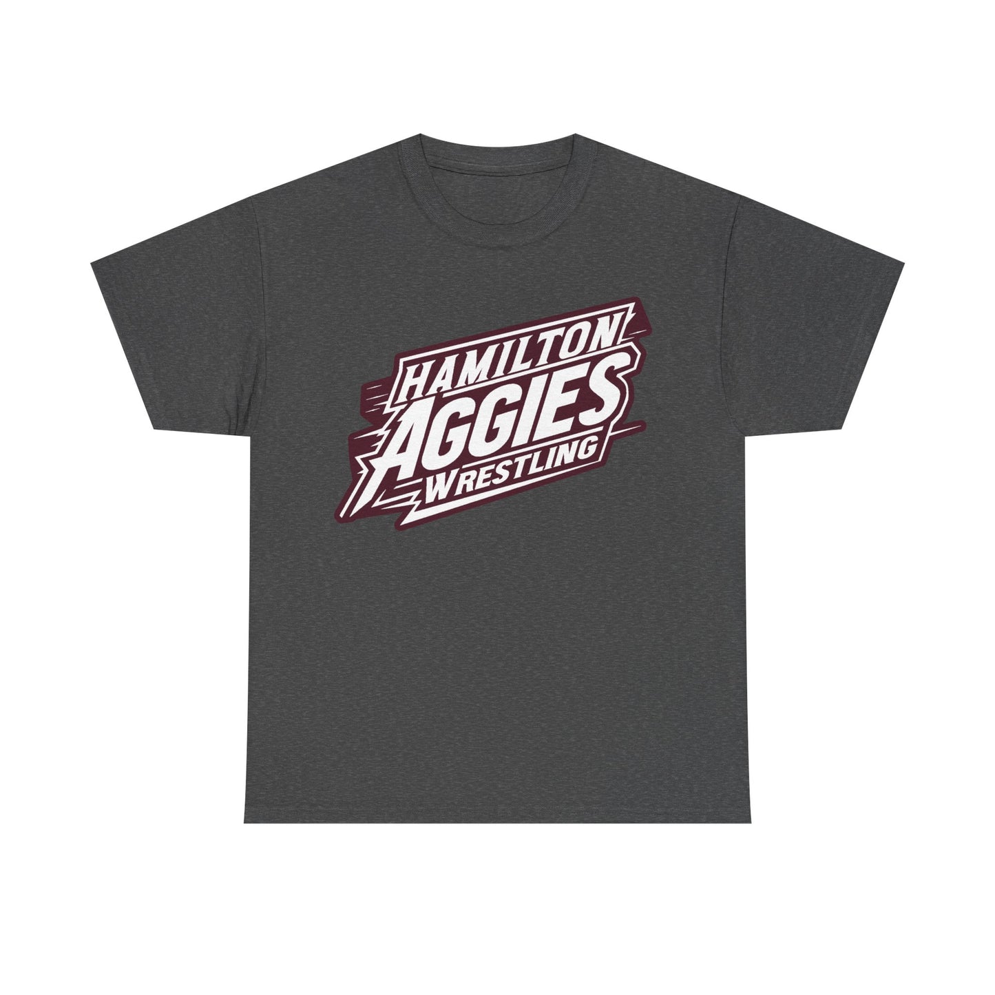 Adult Tee \ Hamilton Aggies Wrestling \ HAW1