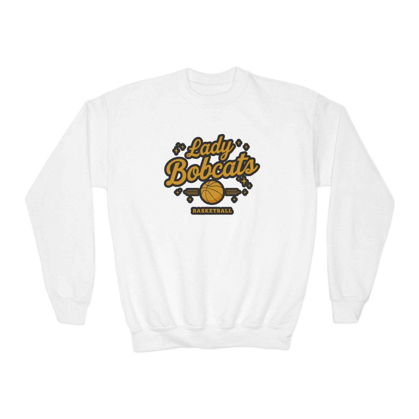 Youth Crewneck Sweatshirt \ Phil Campbell Bobcats Basketball \ PCBBKG2